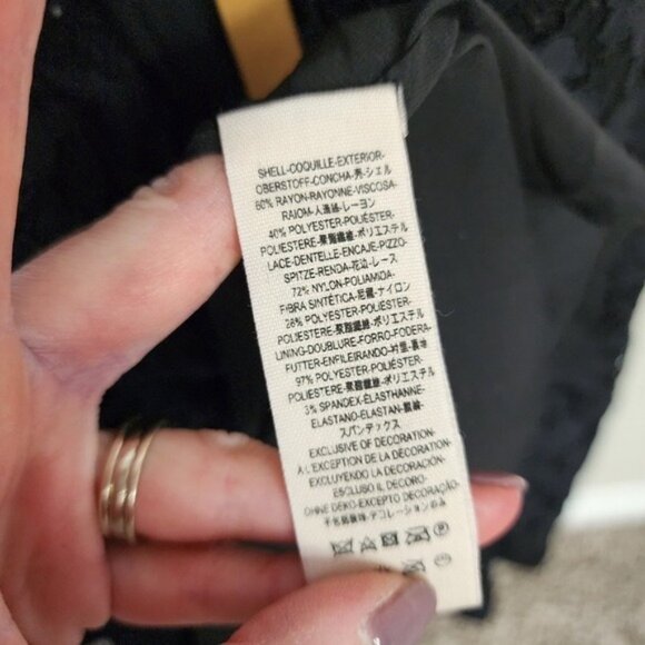 FREE PEOPLE Princapesa Black Lace Open Back Maxi Gown‎ Dress Size 2 - Picture 8 of 8